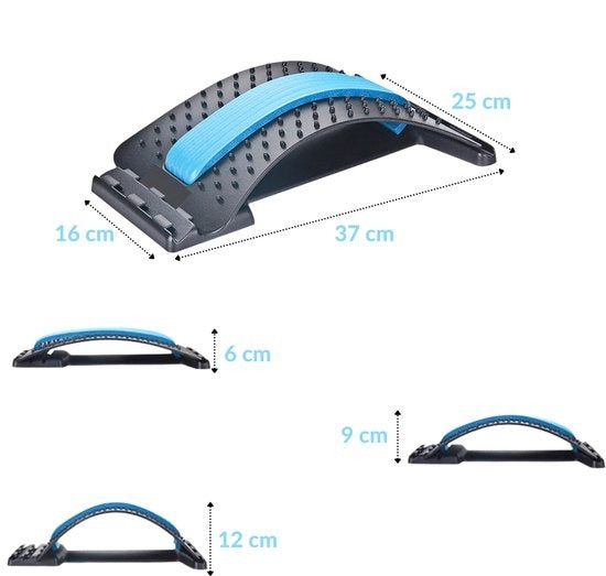 FlexiSpin Rugstretcher: Ultieme Verlichting voor Rug, Nek en Taille!