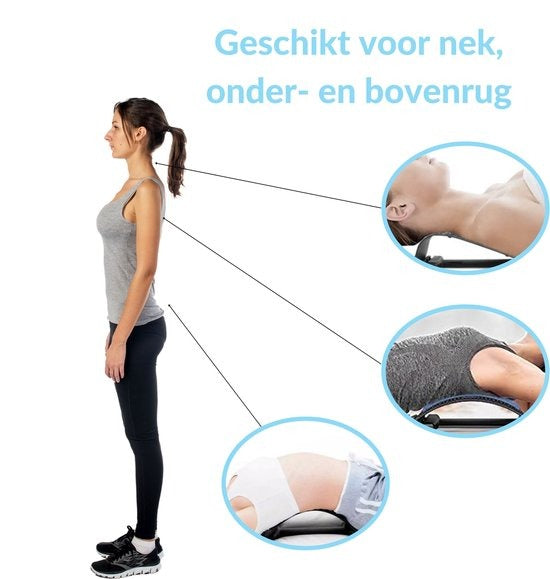 FlexiSpin Rugstretcher: Ultieme Verlichting voor Rug, Nek en Taille!