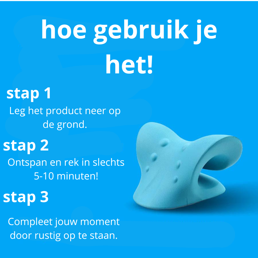 NeckEase™: Nek Stretcher voor Pijnverlichting